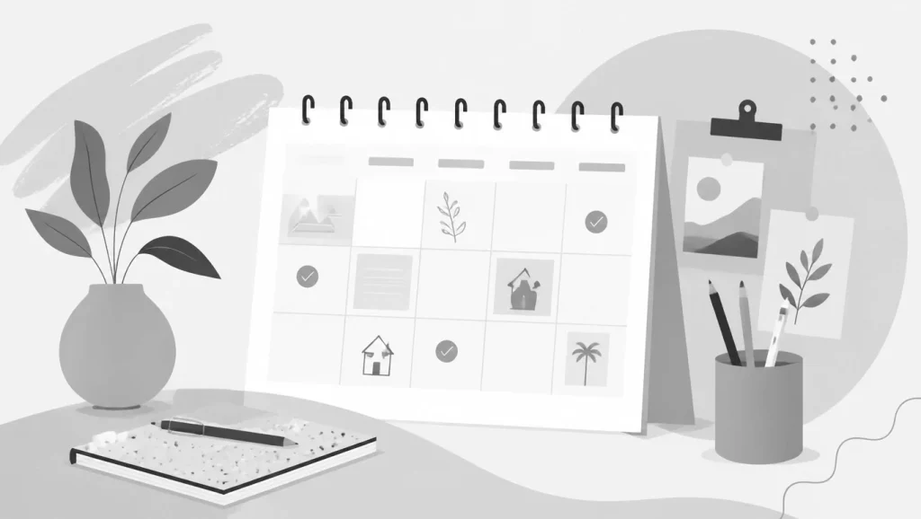 Header image for How to Create a Pinterest Content Calendar for Consistency
